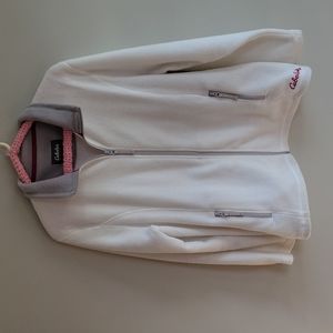Cabela's Women's White Fleece Jacket!!!